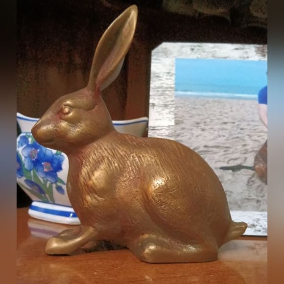 Pure Brass Rabbit Heavy - Picture 4 of 7